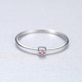 S925 sterling silver gemstone ring – Thoughtful Gifts — 9