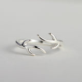 Small Animal Elk Horn Ring Simple Fashion Creative – Stylish Gifts — 5