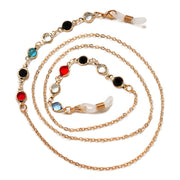 Color Preservation Gold Plated Hanging Chain Colorful – Stylish Gifts — 19