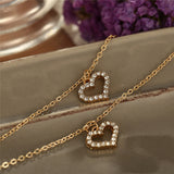 Trend Elegant Jewelry Crystal Love Letter Pendant – Jewelry Gift Ideas — 8