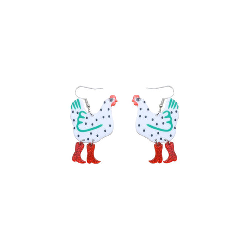 Acrylic Earrings Funny High Heels – Birthday Gifts — 2