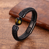 Stainless Steel Magnet Buckle Braided Leather – Jewelry Gift Ideas — 4