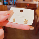 Women's Cute Fashion Simple Bunny Radish Earrings – Stylish Gifts — 6