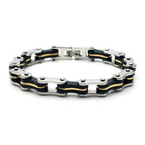 Titanium Steel Silicone Bicycle Bracelet – Jewelry Gift Ideas — 5