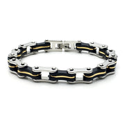 Titanium Steel Silicone Bicycle Bracelet – Jewelry Gift Ideas — 5