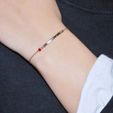 Simple Retro Style Lettering Bracelet – Stylish Gifts — 1