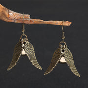 Women's Triangle Wings Vintage Earrings – Gifts for Her — 8
