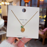 Orange Necklace Sweet Girl – Jewelry Gift Ideas — 4
