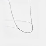 S925 Honeysuckle Style Popular Flat Mesh Chain – Jewelry Gift Ideas — 6