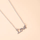 Stainless Steel English Word Letter Love Pendant – Jewelry Gift Ideas — 2