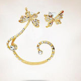 Fashion Lovely Butterfly Diamond Earrings – Stylish Gifts — 4
