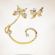 Fashion Lovely Butterfly Diamond Earrings – Stylish Gifts — 4