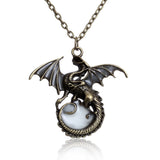Glowing Vintage Flying Dragon Necklace – Jewelry Gift Ideas — 7