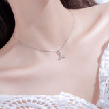 Mermaid Tail S925 Sterling Silver Necklace – Jewelry Gift Ideas — 6
