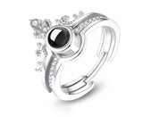 One hundred I love you ring projection crown – Gifts for Couples — 6