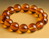 Female Kumquat Yellow Pixiu Natural Crystal Bracelet – Gifts for Her — 1