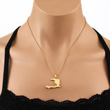 Fashion Personalized Map Pendant Necklace – Jewelry Gift Ideas — 8