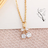 Cherry necklace – Jewelry Gift Ideas — 6