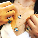 Fashion Gold-Plated Devil's Eye Love Necklace – Jewelry Gift Ideas — 3