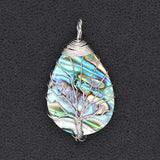 Water Drop Winding Tree of Life Pendant Necklace – Jewelry Gift Ideas — 4