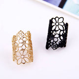 Personalized Hollow Flower Ring Is Cool And Stylish – Birthday Gifts — 2