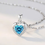 S925 Sterling Silver Women's Love Heart Pendant – Jewelry Gift Ideas — 2