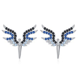 Love Personality Hollow Angel Wing Earrings – Gifts for Couples — 1