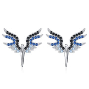 Love Personality Hollow Angel Wing Earrings – Gifts for Couples — 1