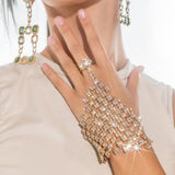 Bohemian Personality Full Diamond Link Bracelet – Jewelry Gift Ideas — 1