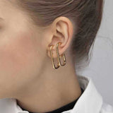 Earrings Temperament All-Match Metal Individual Hook – Practical Gifts — 4
