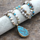 Women's Drop-shaped Bohemian Necklace – Jewelry Gift Ideas — 1