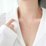 Folded Love Geometric Faceted Heart Necklace – Jewelry Gift Ideas — 2