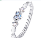 Fashion Original Natural Topaz Heart Ring – Stylish Gifts — 4