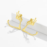 Niche Irregular Cute Antlers Ear Clips – Holiday Gift Ideas — 7