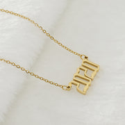 18K Stainless Steel 1990- Year Necklace – Jewelry Gift Ideas — 3