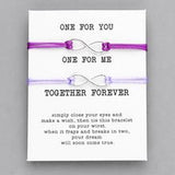 Wish card couple bracelets – Gifts for Couples — 13