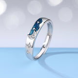 S925 Sterling Silver Simple Versatile Pair Ring – Stylish Gifts — 6