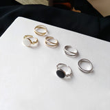 Korean Style Cool Fashion Design Geometric Open Ring – Stylish Gifts — 5