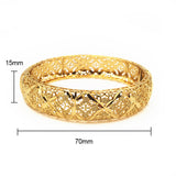 Gold Plated Openwork Copper Bracelet Ethiopia – Jewelry Gift Ideas — 2