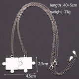 Geometric Puzzle Necklace Gold – Jewelry Gift Ideas — 6
