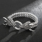 Popular Retro Double Braided Men's Stainless – Jewelry Gift Ideas — 4