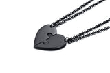 Titanium Steel Heart-Shaped Friendship Pendant – Jewelry Gift Ideas — 3