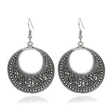 Vintage circle beach earrings – Outdoor Gifts — 6