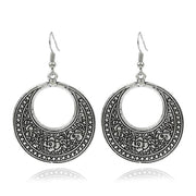 Vintage circle beach earrings – Outdoor Gifts — 6