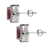 Colored large zircon personality earrings – Everyday Gifts — 6