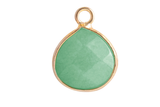 Dyed Jade Water Drop Pendant Necklace – Jewelry Gift Ideas — 2