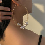 Personality Multi-layer Tassel Pearl Earrings Women – Gifts for Her — 1