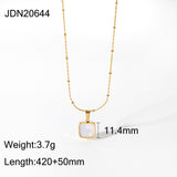 14K Gold Plated Stainless Steel Necklace Ladies – Jewelry Gift Ideas — 2