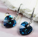 Love Earrings In Pure Silver For Women – Gifts for Her — 2