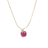 Raw Stone Polishing Small Pendant Necklace – Jewelry Gift Ideas — 6